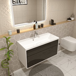 Stella Polare Раковина Бриз 100 белая – фотография-2